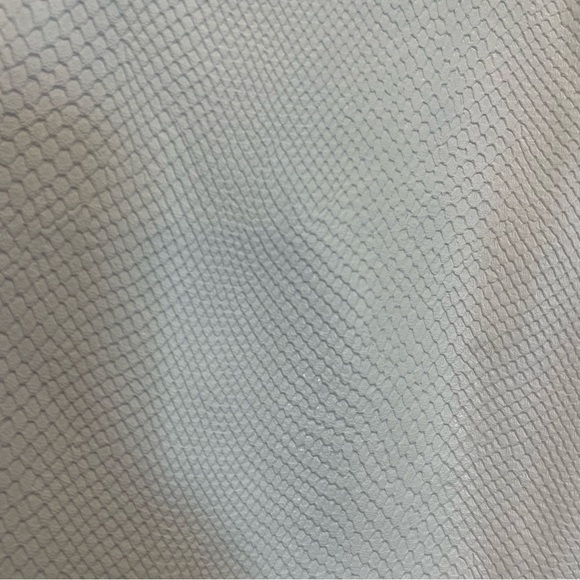 WEWOREWHAT Danielle Berstein Vegan Croc Ankle Flair Pants - Picture 6 of 7